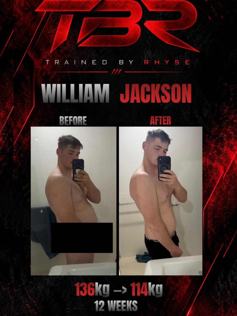 William Jackson 12 week progress